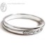 แหวนทองคำขาว แหวนเพชร แหวนคู่ แหวนแต่งงาน แหวนหมั้น - R1198DWG